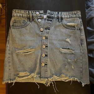 denim skirt